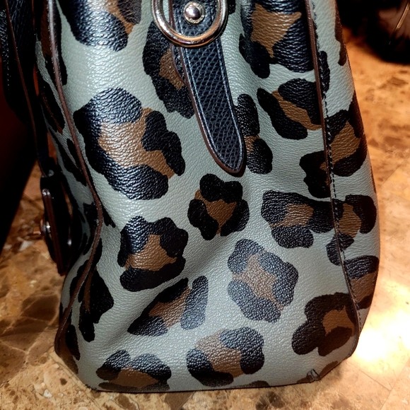 Coach Margot Ocelot Purse - Picture 2 of 7